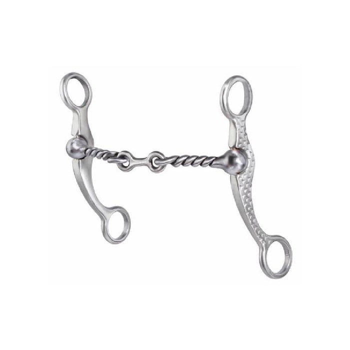 Professional's Choice Twisted Wire Dogbone Snaffle Bit Tack - Bits Professional's Choice   