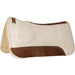 Mustang Tan Wool Correct Fit Competition XRD Fleece Bottom Pad Tack - Saddle Pads Mustang