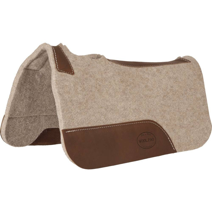 Contoured Wool Pony Pad Tack - Saddle Pads Teskey's Tan  