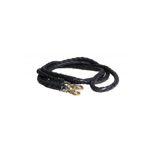 Professional's Choice Braided Roping Rein Tack - Reins Professional's Choice Black  