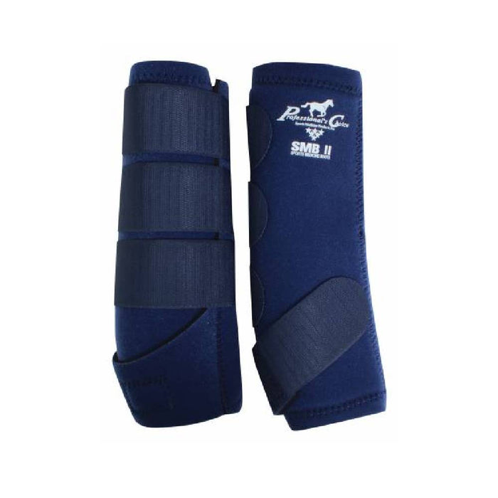 Professional's Choice SMB II - Sports Medicine Boots Tack - Leg Protection Professional's Choice Navy Medium