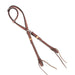 Teskey's Basket Stamped One Ear Headstall Tack - Headstalls Teskey's Heavy Oil  