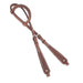 Teskey's Basket Stamped One Ear Headstall Tack - Headstalls Teskey's Heavy Oil  