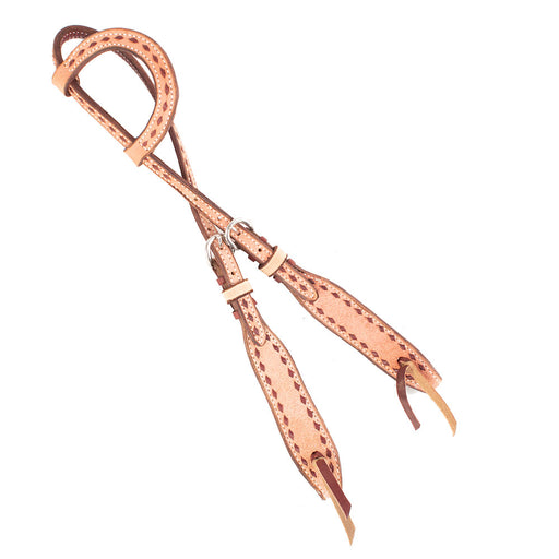Teskey's Roughout One Ear Headstall w/Buckstitch Tack - Headstalls Teskey's Latigo