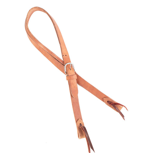 Teskey's 1" Split Ear Headstall Tack - Headstalls Teskey's Natural  