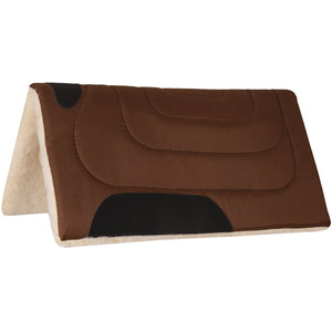 Cordura Top Pad With Fleece Bottom Tack - Saddle Pads Mustang Brown  
