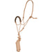 Jute Rope Halter and Lead with Color Noseband Tack - Halters & Leads Mustang
