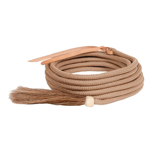 Mountain Cord Mecate Tack - Reins Mustang Tan  