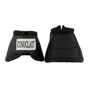 Iconoclast Bell Boots Tack - Leg Protection - Bell Boots Iconoclast Medium Black 
