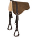 Mustang Faux Suede Bareback Pad With Stirrups Tack - Saddle Pads Mustang Brown