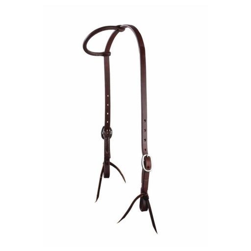 Professional's Choice Ranch 5/8 Single Ear Headstall Tack - Headstalls Professional's Choice Double Buckle  