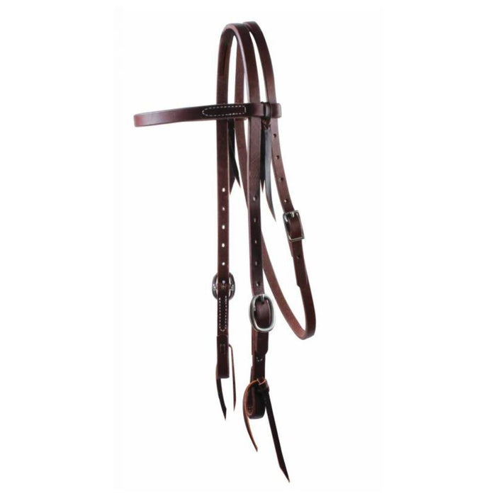 Professional's Choice Ranch 5/8 Browband Headstall Tack - Headstalls Professional's Choice Double Buckle  