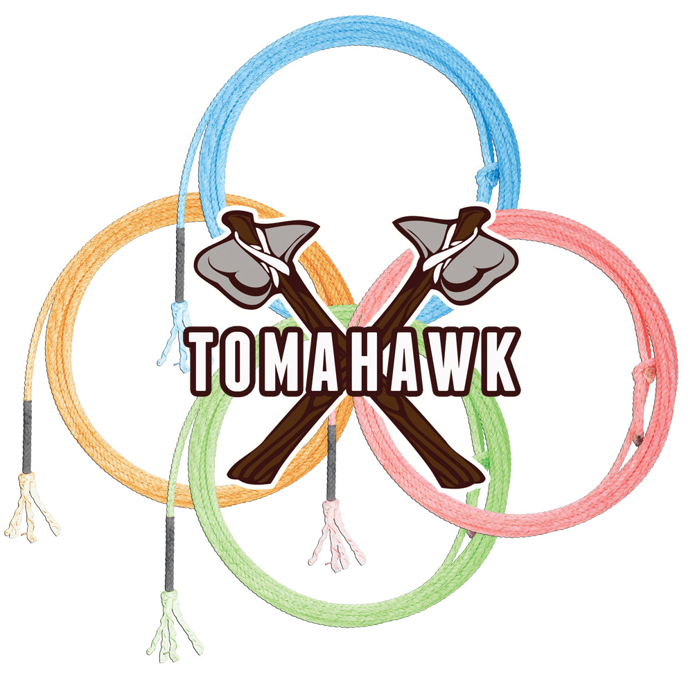 Lonestar Ropes Tomahawk Kids Rope Tack - Ropes & Roping - Ropes Lonestar Pink  