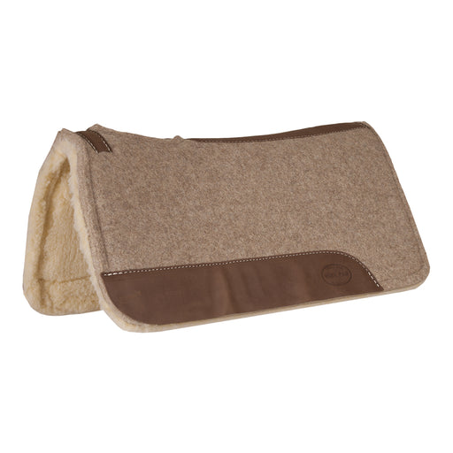 Mustang Contoured Pad with Fleece Bottom Tack - Saddle Pads Mustang