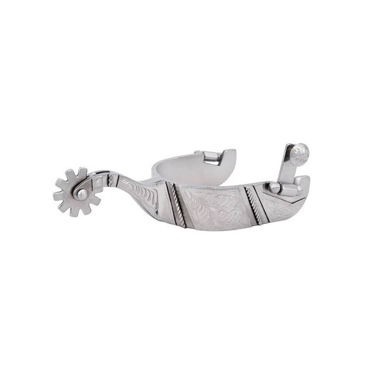 Metalab Mens FG Reining Show Spurs Tack - Spurs Metalab