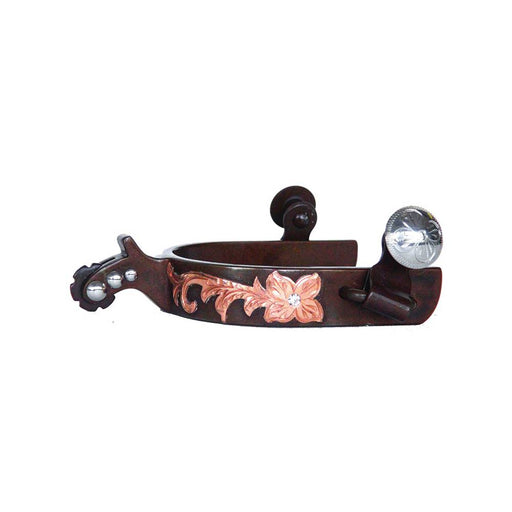 Metalab Copper Crystal Ladies Spurs Tack - Spurs Metalab   