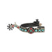 Metalab Southwest Collection Grey Steel Starburst Spurs Tack - Spurs Metalab
