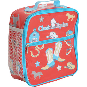 Classic Equine Lunch Box ACCESSORIES - Luggage & Travel - Backpacks & Belt Bags Classic Equine Red  