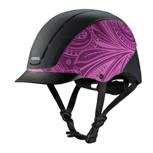 Troxel Spirit Helmet Tack - English Tack & Equipment - English Riding Gear Troxel Purple Boho S 