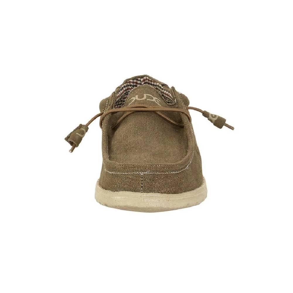 Sakari & Company - Hey Dude - Men's Wally Canvas - Nut. Sizing Tip: If you  usually wear half sizes, we suggest choosing the next size up for best fit  Available in