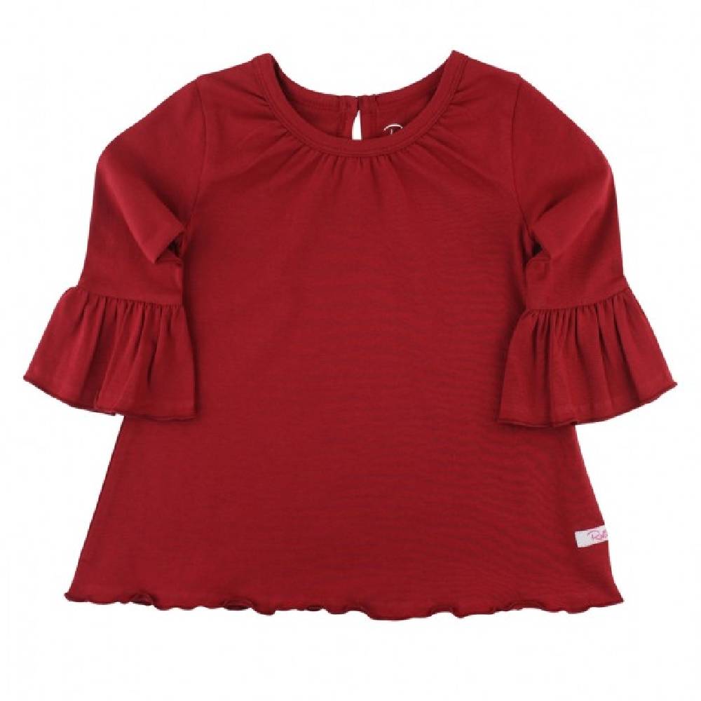 Ruffle Butts Cranberry Belle Top KIDS - Baby - Baby Girl Clothing RUFFLE BUTTS/RUGGED BUTTS   