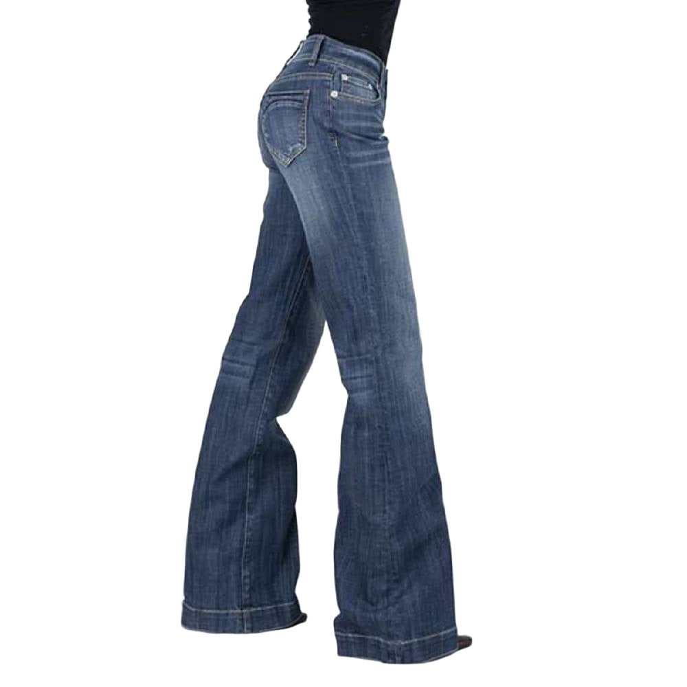 Stetson Women's 214 Trouser Flare Jean 0806 - Teskeys