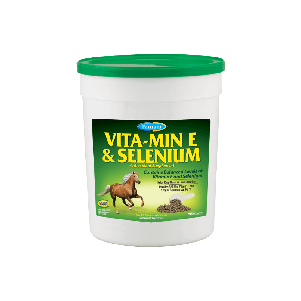 Vitamin E & Selenium FARM & RANCH - Animal Care - Equine - Supplements - Digestive Farnam   