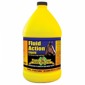 Fluid Action FARM & RANCH - Animal Care - Equine - Supplements - Joint & Pain Finish Line 1 Gallon  