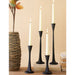 Kalalou Cast Iron Taper Candle Holder HOME & GIFTS - Home Decor - Decorative Accents Kalalou   