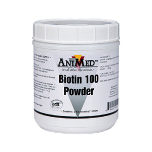 Biotin 100 Equine - Supplements Animed 2.5lb  