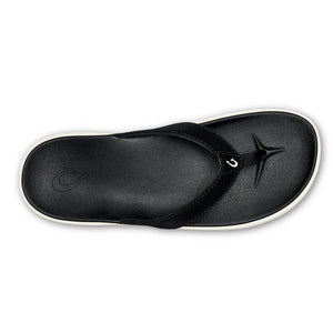 Olukai Women's Nu‘a Pi‘o Black Sandal WOMEN - Footwear - Sandals Olukai   