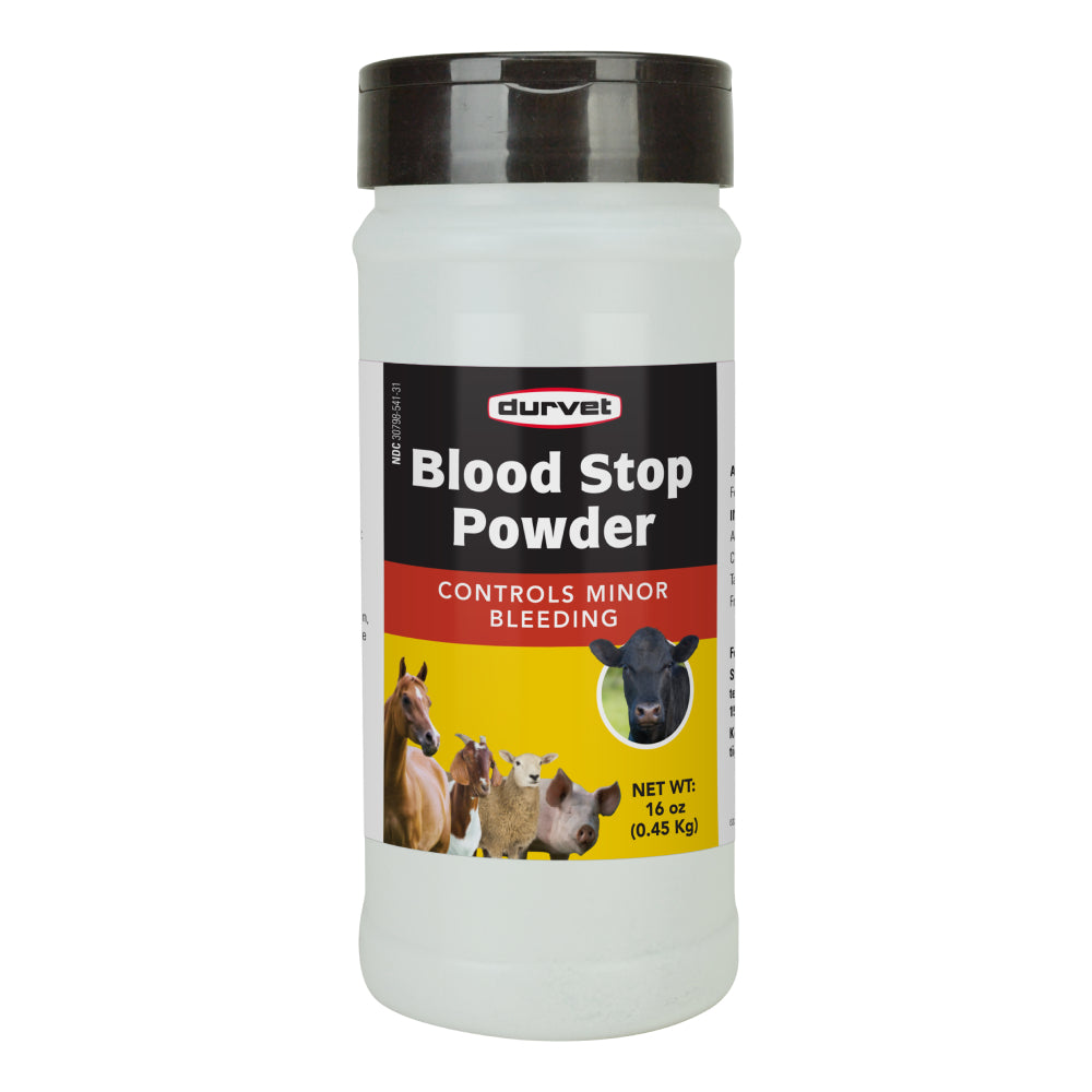 Blood Stop Powder FARM & RANCH - Animal Care - Equine - Medical - Wound Care Durvet   