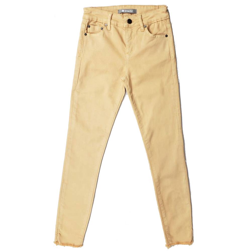 Tractr Girl's Diane Fray Hem Pant-FINAL SALE KIDS - Girls - Clothing - Jeans Tractr Jeans   