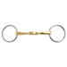 M. Toulouse Curved Mouth Loose Ring Snaffle with Lozenge English - Tack Intec Performance Gear   