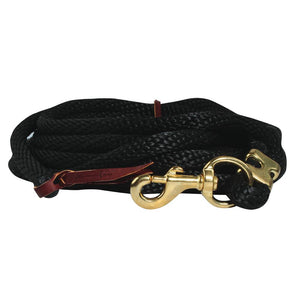 Professional's Choice Poly Rope Lunge Line Tack - Halters & Leads - Leads Professional's Choice Snap Black 