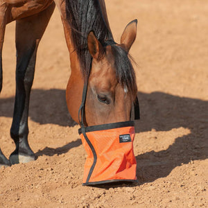 Cashel Feed Rite Bag Barn - Feed Bags & Feeders Cashel Orange Horse 