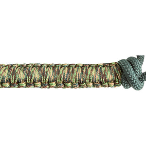 Cashel Braided Rope Nose Halter with Lead Tack - Halters & Leads - Combo Cashel Green Camo  