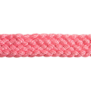 Cashel Flat Braid Halter with Lead Tack - Halters & Leads Cashel Pink  