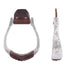 Martin Hand Engraved Oxbow Aluminum Stirrup Tack - Saddle Accessories Martin Saddlery   