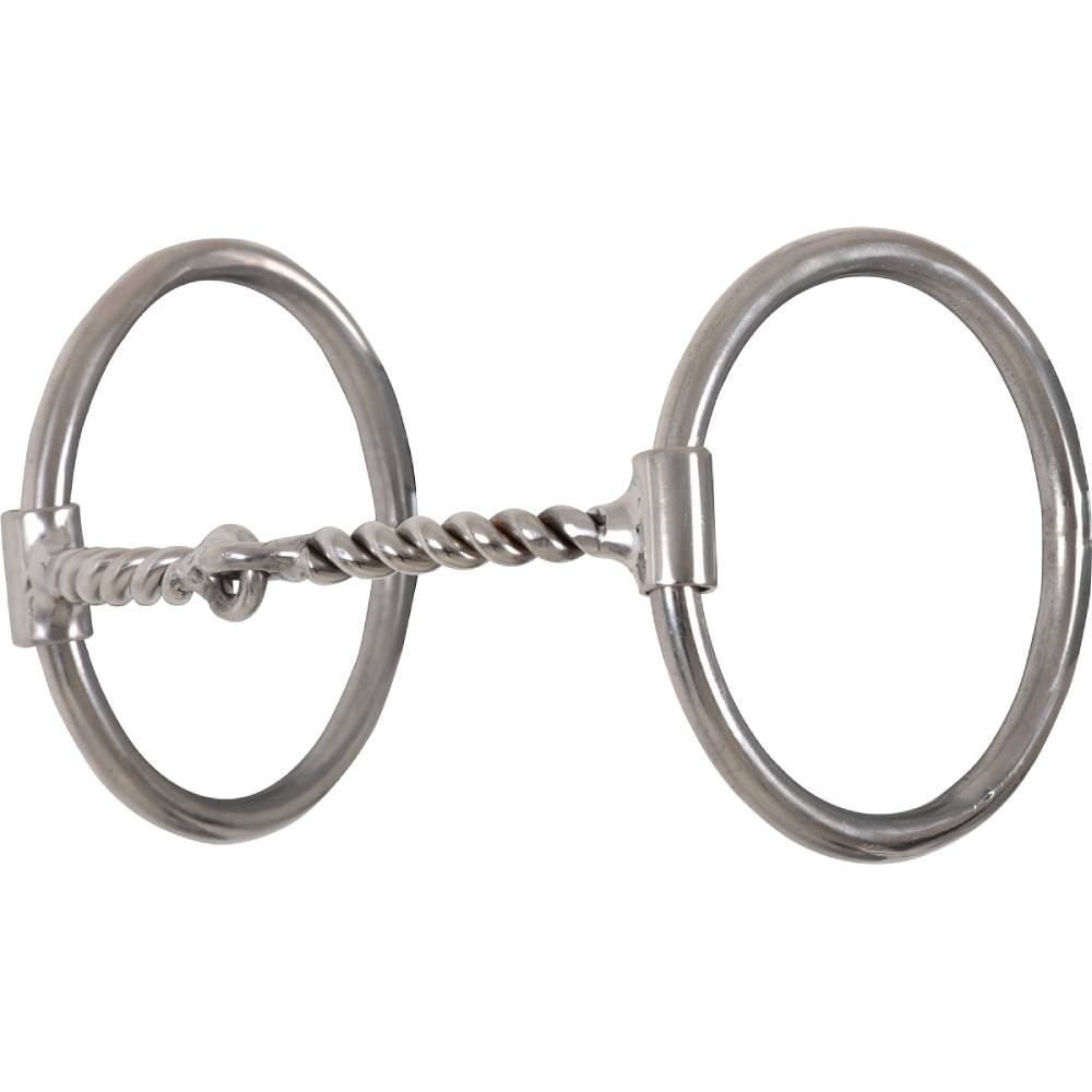 Classic Equine BitLogic O Ring Twisted Wire Snaffle Tack - Bits, Spurs & Curbs Classic Equine   