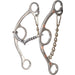 Classic Equine Diamond Long Shank Stainless Steel Twisted Wire Snaffle Tack - Bits Classic Equine   