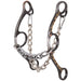 Sherry Cervi Diamond Floral Long Shank Chain Gag Bit Tack - Bits Classic Equine   