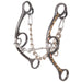 Sherry Cervi Diamond Floral Long Shank II Small Twisted Dog Bone Bit Tack - Bits Classic Equine   