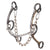 Sherry Cervi Diamond Floral Long Shank II Twisted Wire Dog Bone Bit Tack - Bits, Spurs & Curbs - Bits Classic Equine   