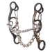 Sherry Cervi Diamond Floral Short Shank II Twisted Wire Dogbone Tack - Bits Classic Equine   