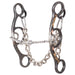 Sherry Cervi Diamond Floral Short Shank II Small Twisted Wire Dogbone Bit Tack - Bits Classic Equine   