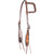 Martin Saddlery Floral Tooled One Ear Headstall Tack - Headstalls Martin Saddlery   