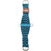 Classic Equine Colored 100% Mohair Cinch Tack - Cinches Classic Equine Turquoise/Black 28" 