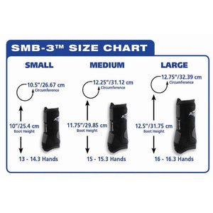 Professional's Choice SMB-3 Sports Medicine Boot 2 Pack Tack - Leg Protection - Splint Boots Professional's Choice   