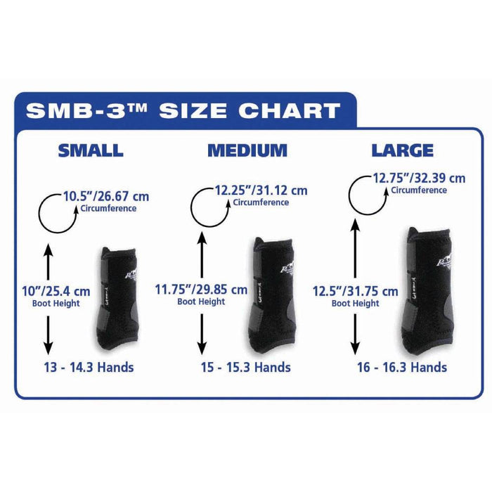 Professional's Choice SMB-3 Sports Medicine Boot 2 Pack Tack - Leg Protection Professional's Choice   